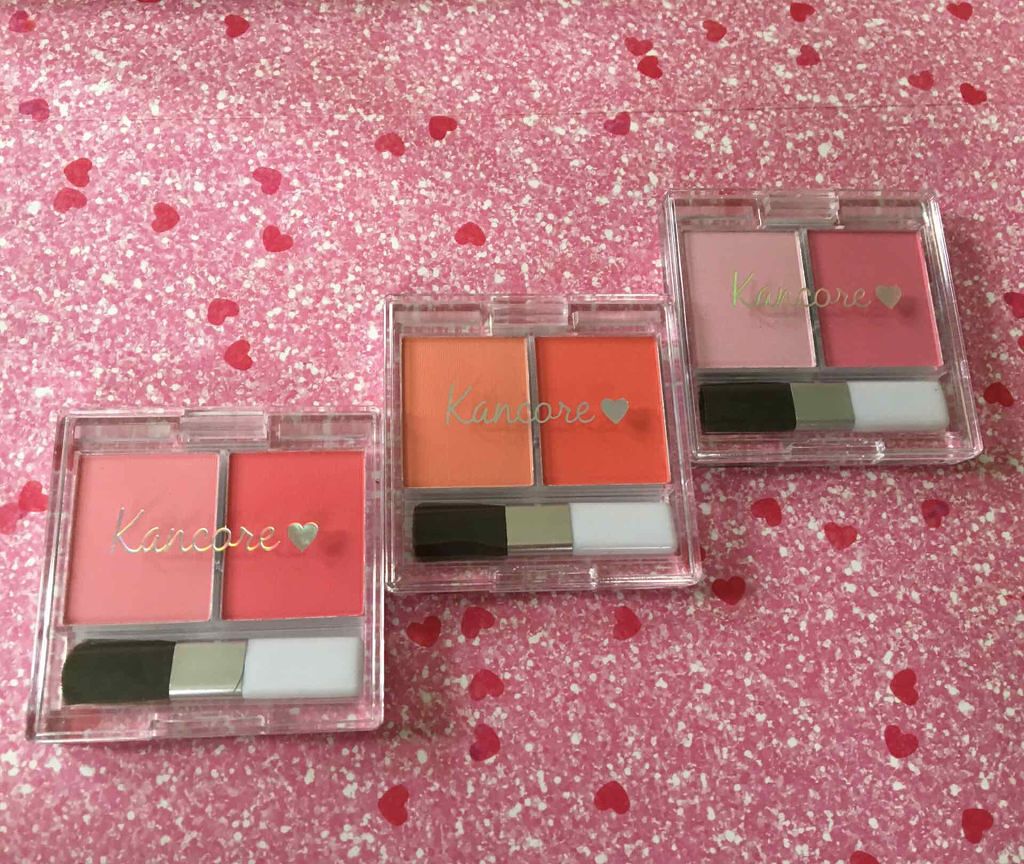 カンコレ チーク/DAISO/パウダーチークを使ったクチコミ(1枚目)