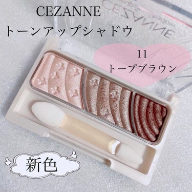 トーンアップアイシャドウ/CEZANNE/アイシャドウパレットを使ったクチコミ（1枚目）