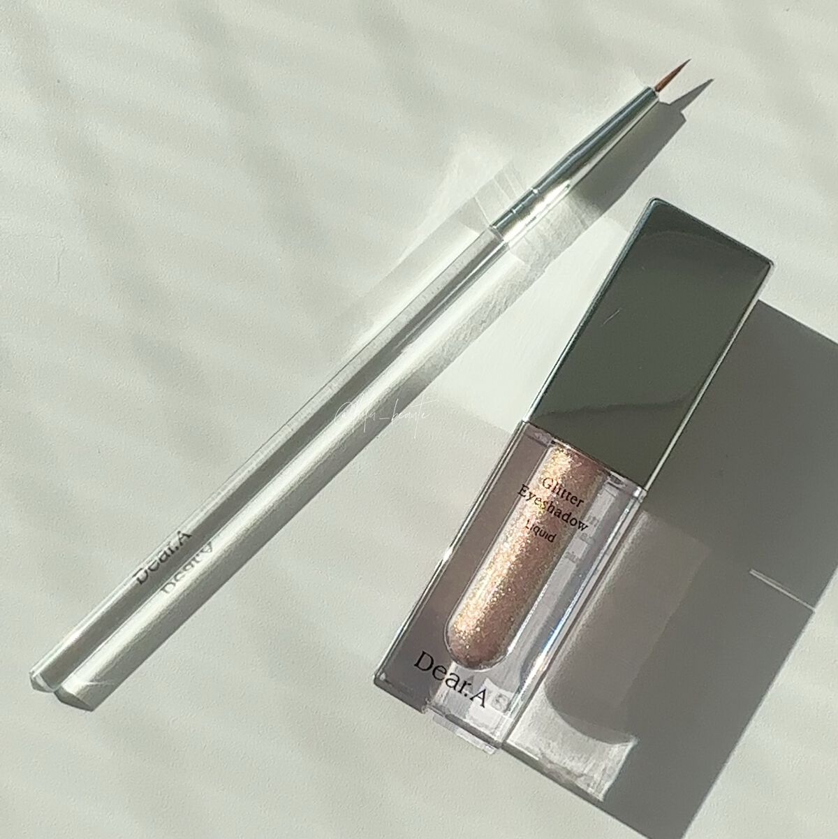 グリッターアイシャドウ/Dear.A/グリッターを使ったクチコミ（1枚目）