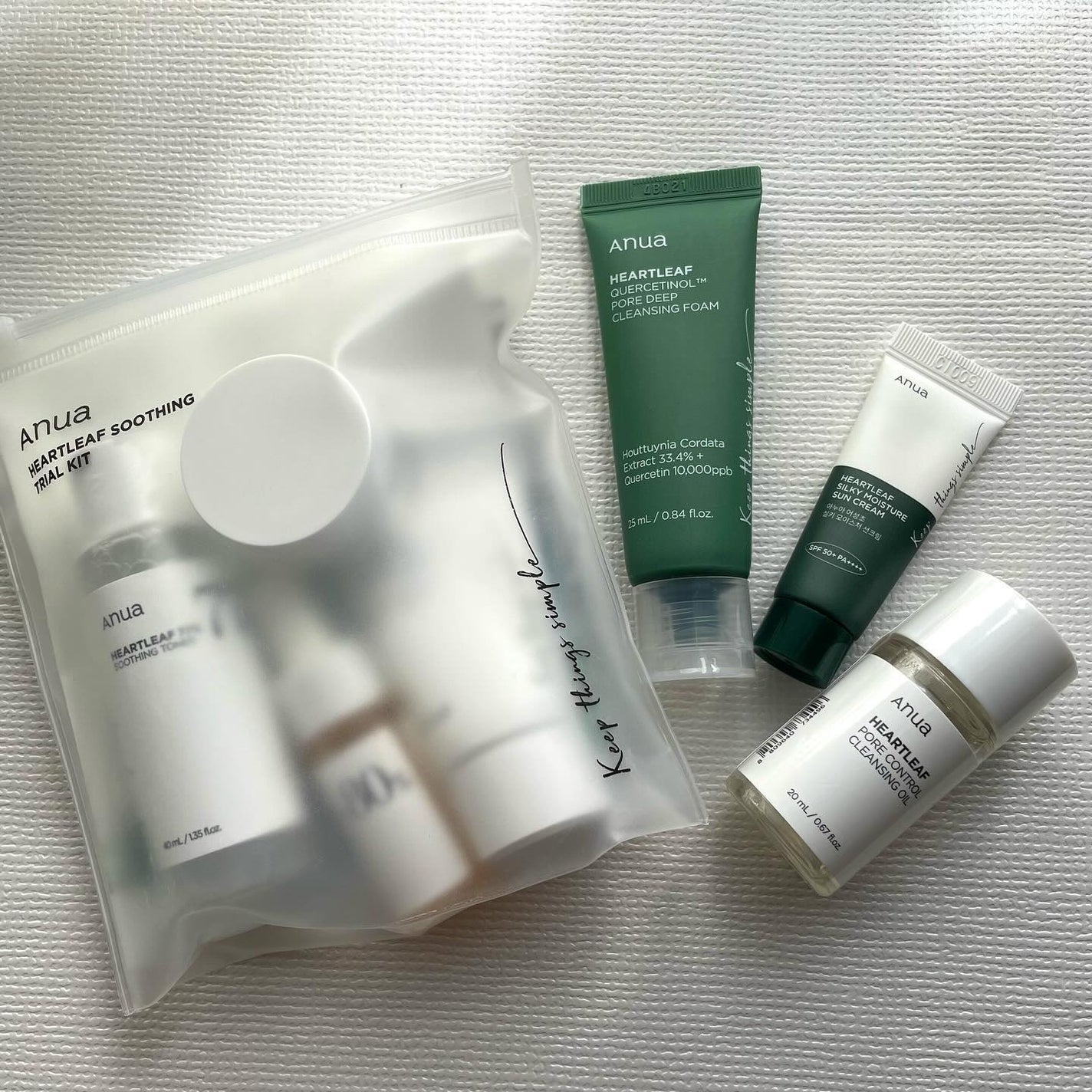 ドクダミスージングトライアルキット/Anua/トライアルキットを使ったクチコミ(4枚目)