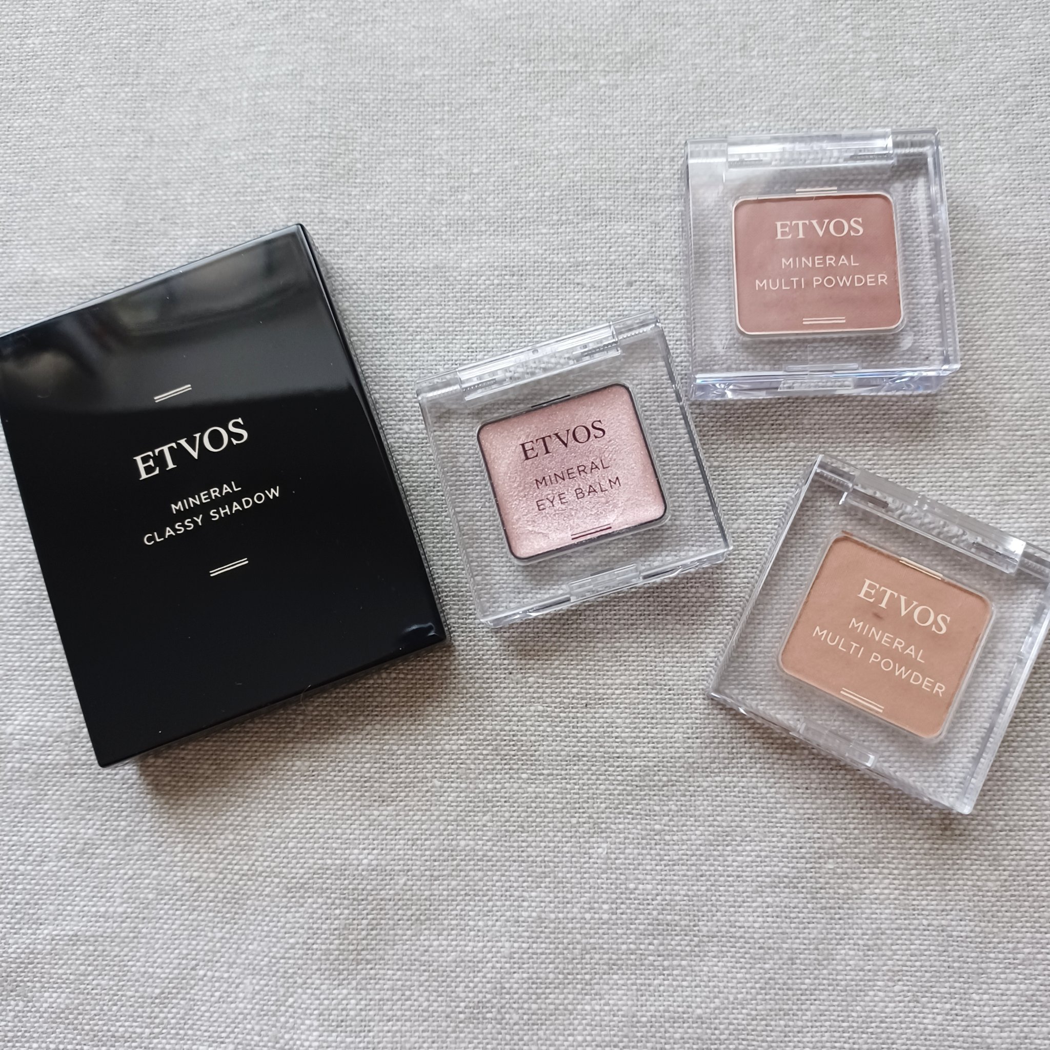 ミネラルアイバーム ローズクォーツ/エトヴォス/ジェル・クリームアイシャドウを使ったクチコミ（1枚目）