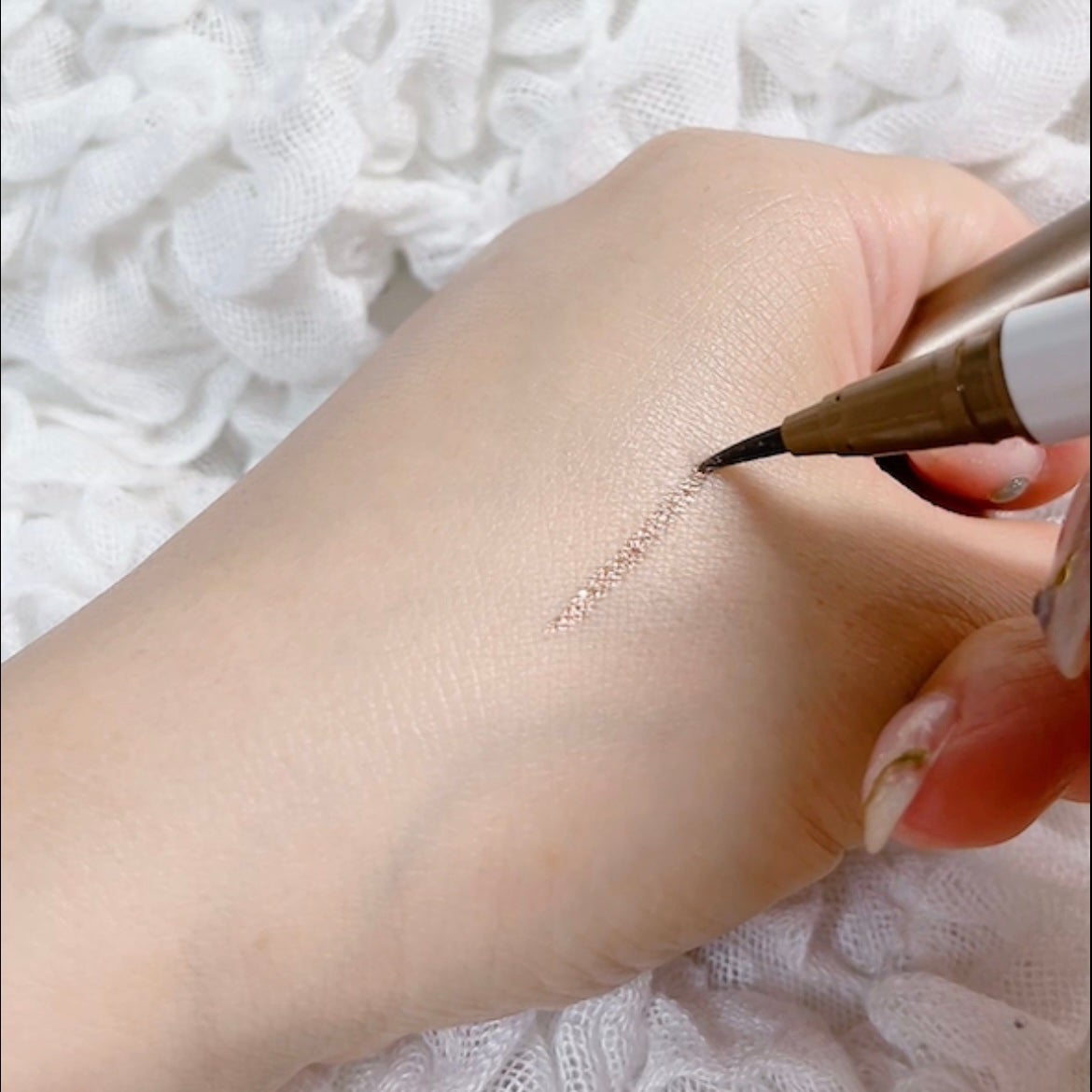 アイデザインライナー/COCOROIKI/リキッドアイライナーを使ったクチコミ(4枚目)