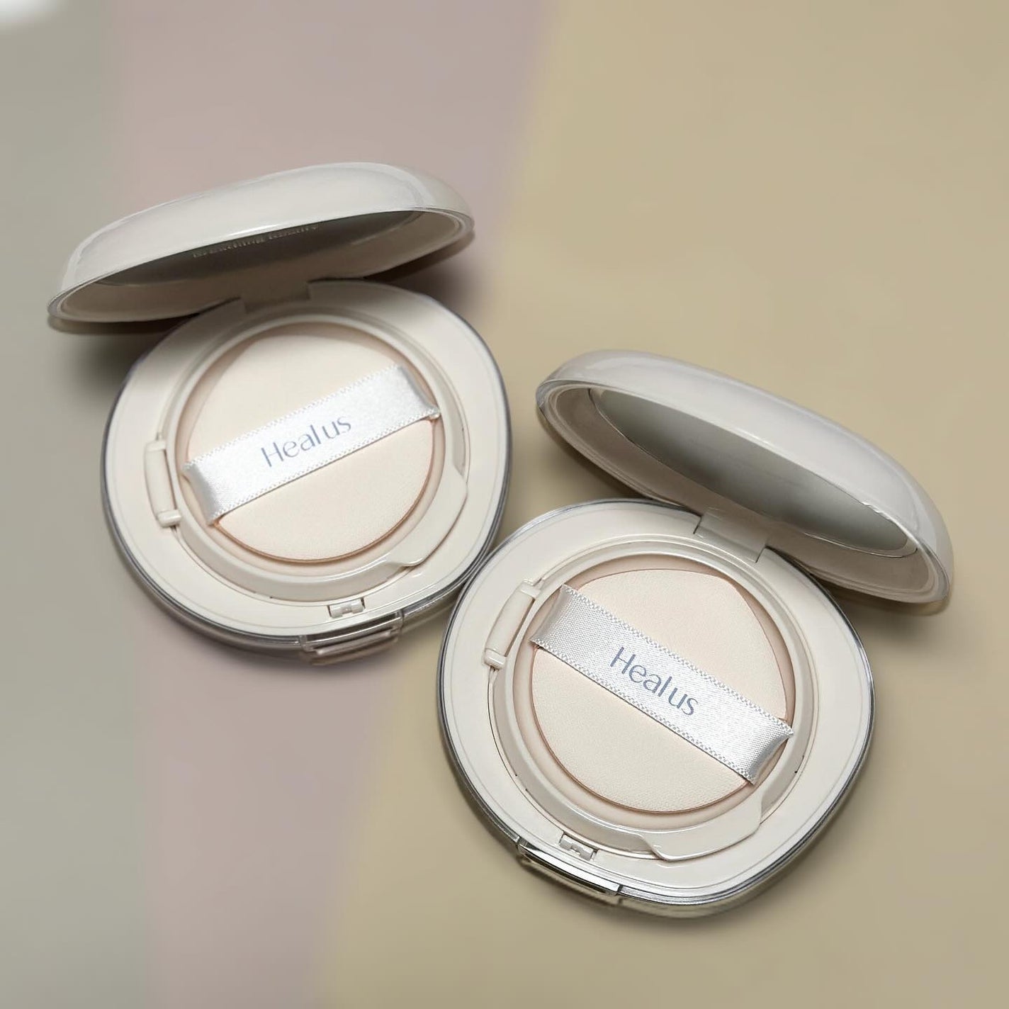 ブリージンググロークッション/Healus/クッションファンデーションを使ったクチコミ(6枚目)