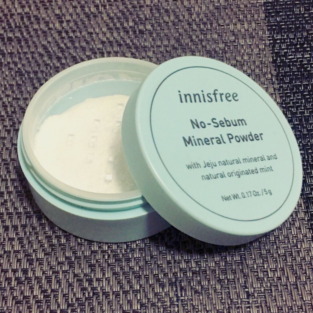ノーセバム ミネラルパウダー/innisfree/ルースパウダーを使ったクチコミ（1枚目）