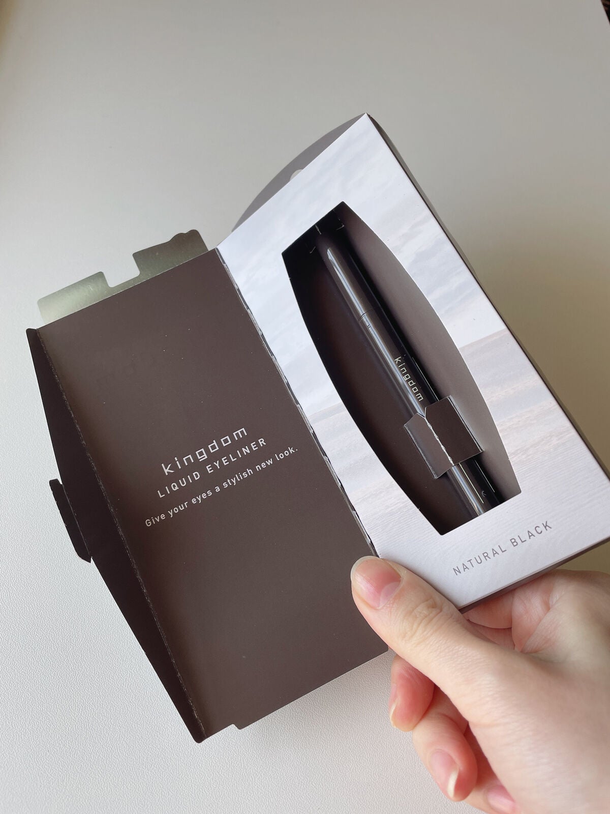 キングダム リキッドアイライナーR1/キングダム/リキッドアイライナーを使ったクチコミ(4枚目)