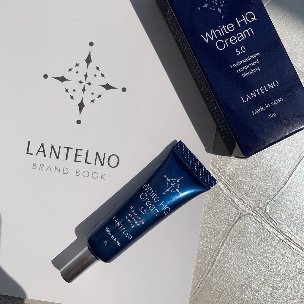 WhiteHQCream(ホワイトエイチキュークリーム)/LANTELNO/フェイスクリームを使ったクチコミ(2枚目)