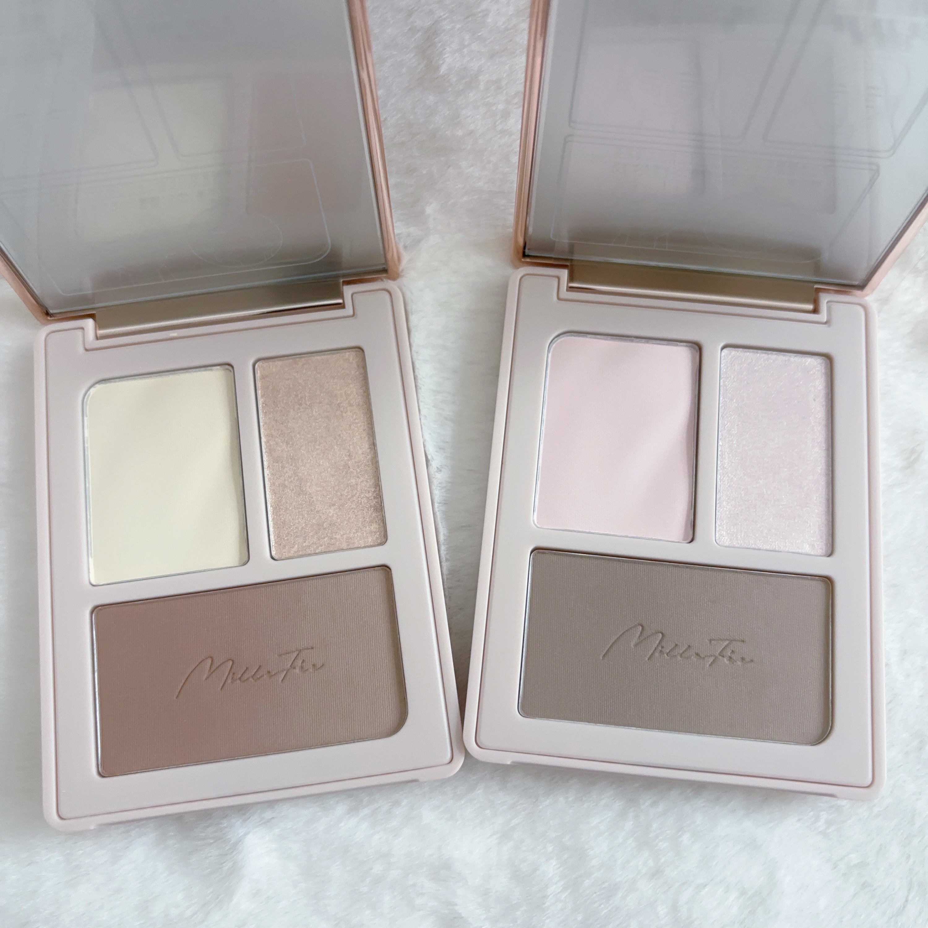 チート顔コントゥアパレット/MilleFée/パウダーハイライトを使ったクチコミ（1枚目）