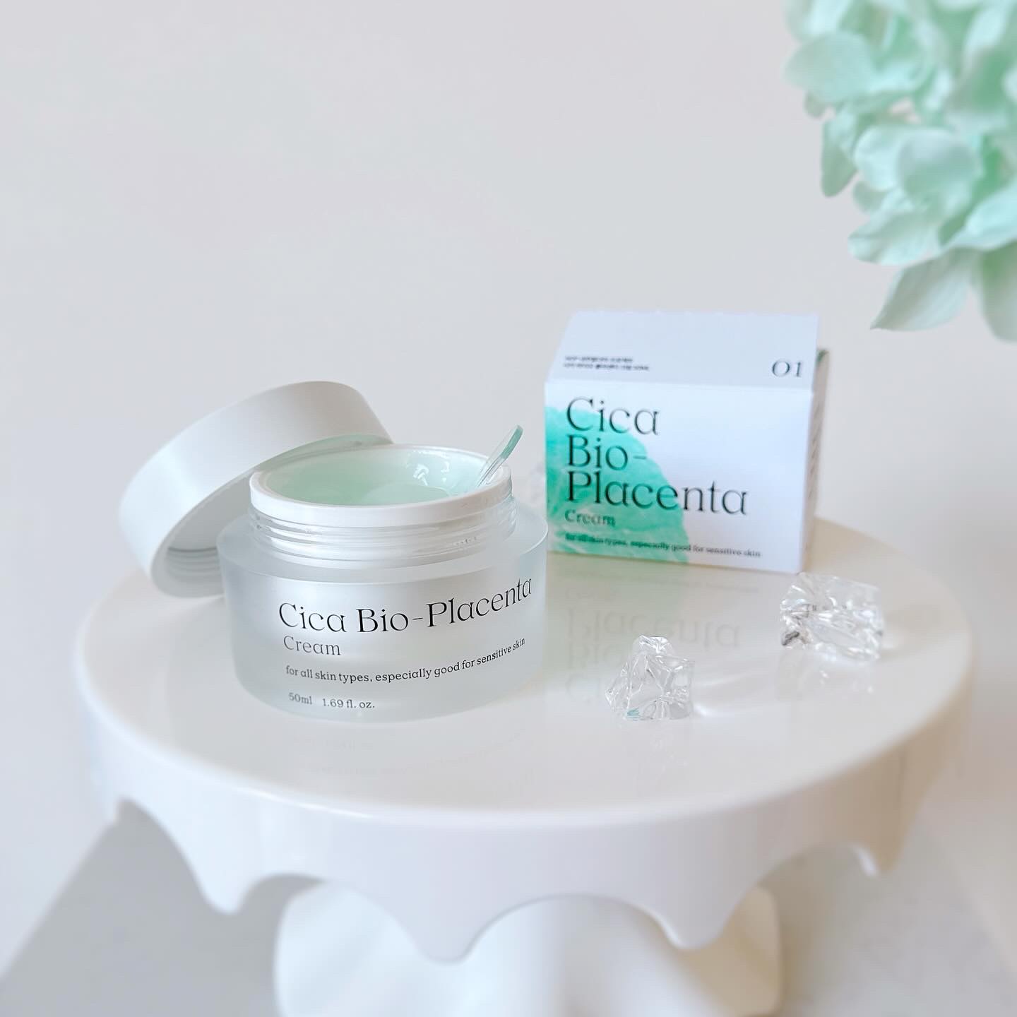 シカバイオプラセンタクリーム/NATURAL DERMA PROJECT/フェイスクリームを使ったクチコミ（1枚目）