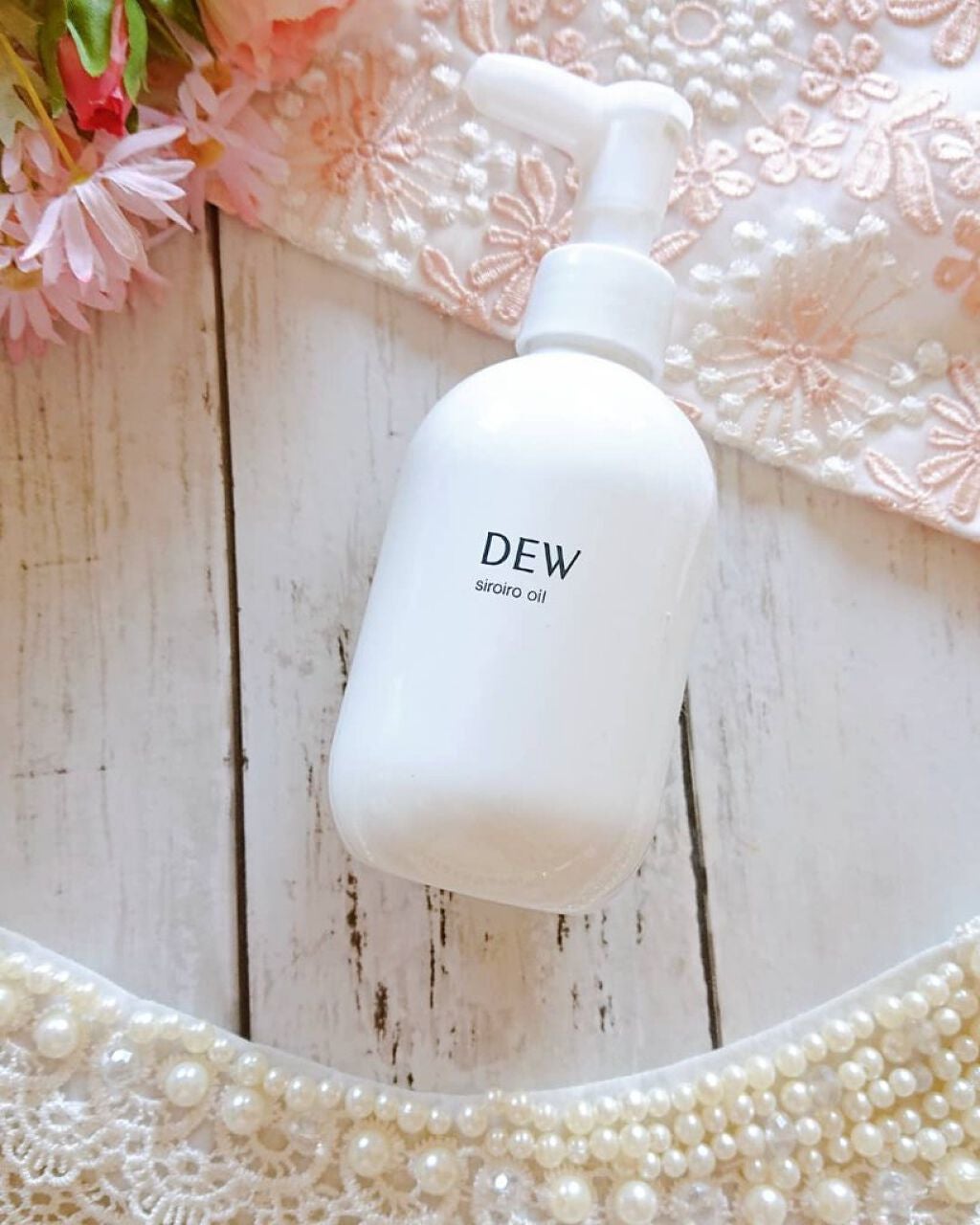 白色オイル/DEW/美容液を使ったクチコミ(1枚目)