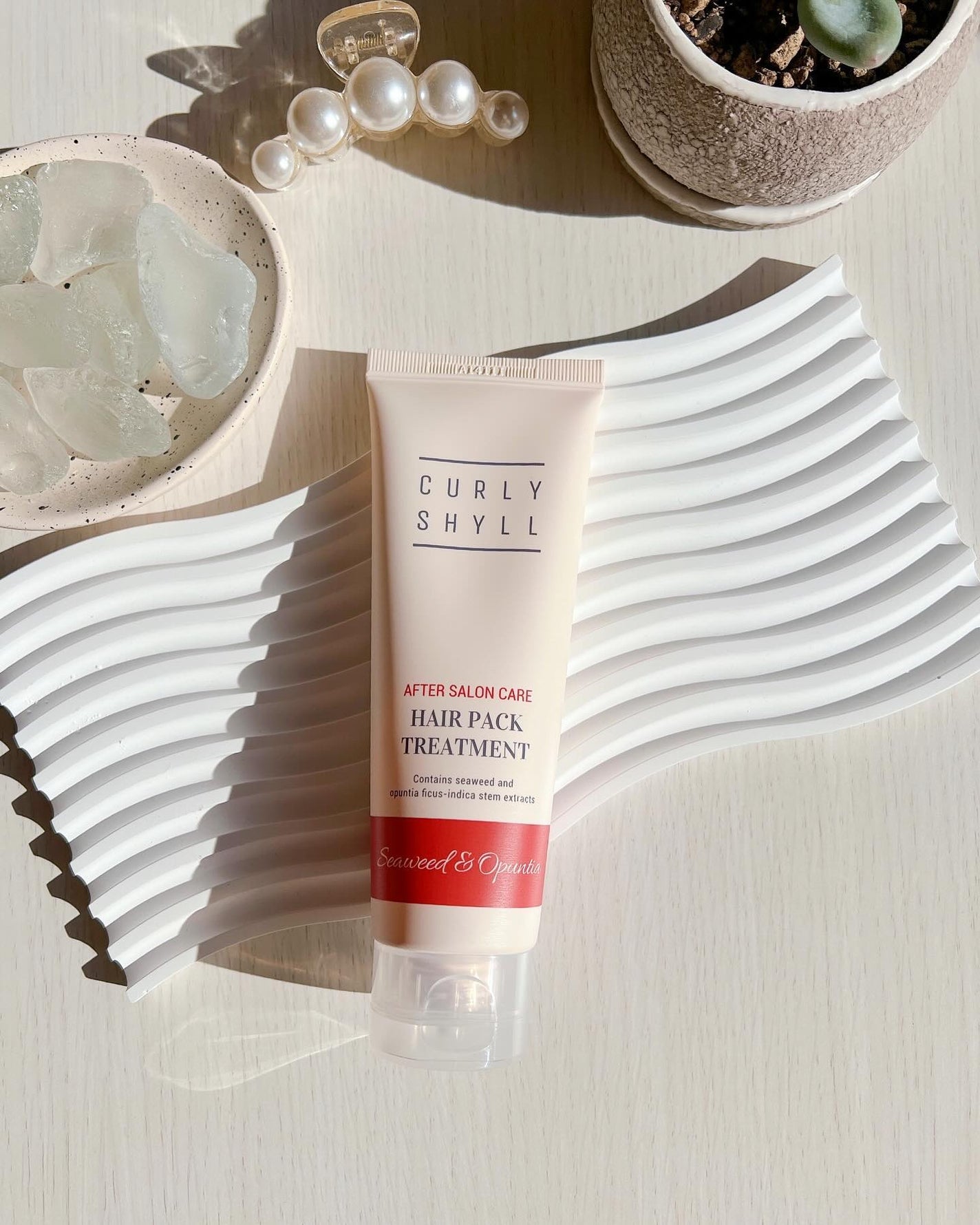 AFTER SALON CARE HAIR PACK TREATMENT/CULRY SHYLL/洗い流すヘアトリートメントを使ったクチコミ(5枚目)
