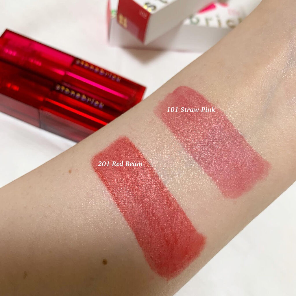 ウォータークリアティント/STONEBRICK/リップティントを使ったクチコミ（3枚目）