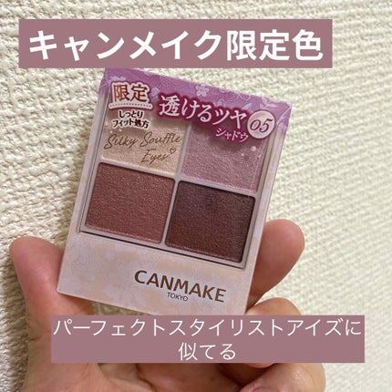 シルキースフレアイズ/キャンメイク/アイシャドウパレットを使ったクチコミ(1枚目)