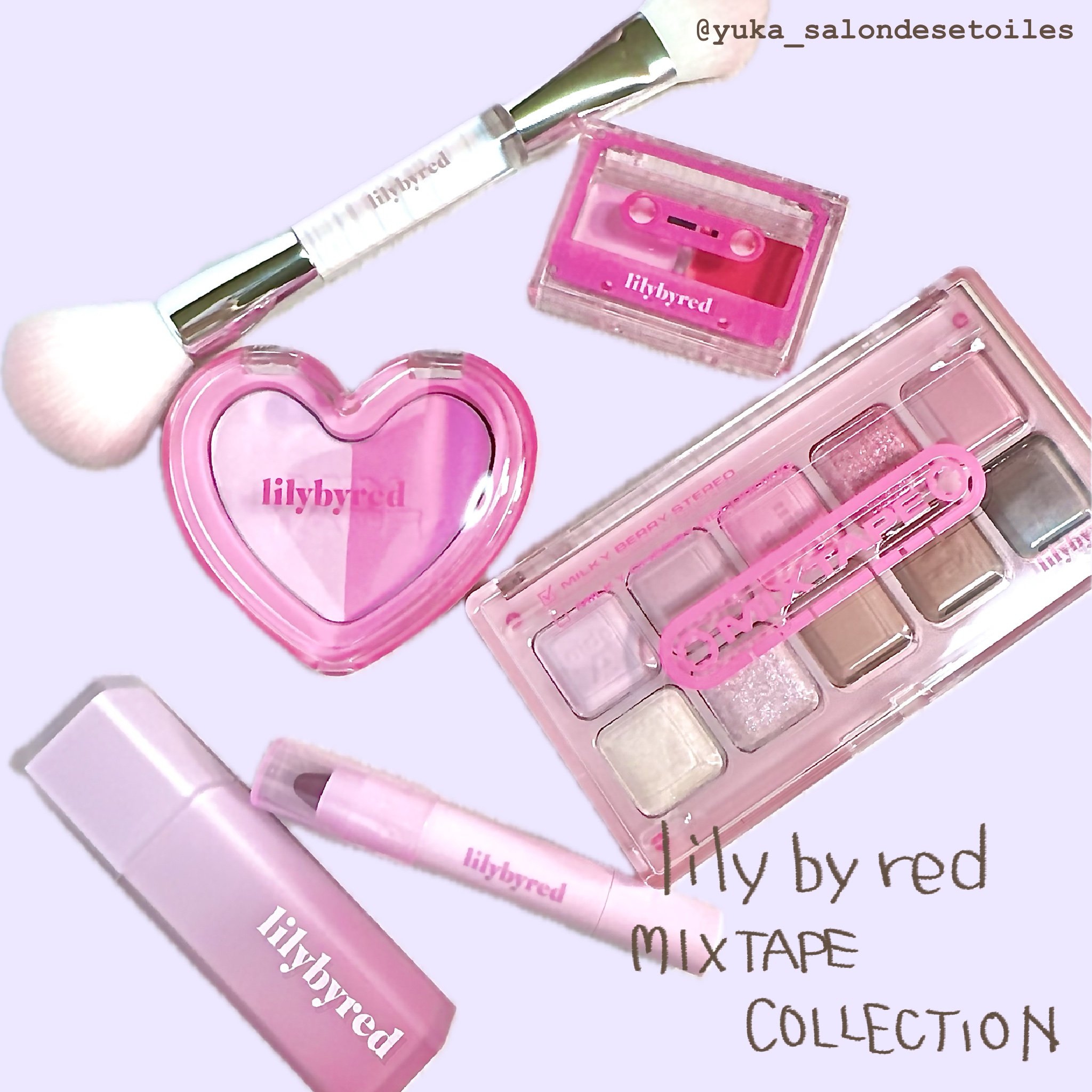 ラブビームチークデュオ 01 ファンキービーム(Funky Beam)/lilybyred/パウダーチークを使ったクチコミ（1枚目）