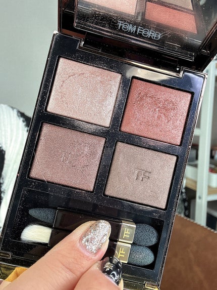 アイ カラー クォード 03A ボディ ヒート/TOM FORD BEAUTY/アイシャドウパレットを使ったクチコミ(3枚目)