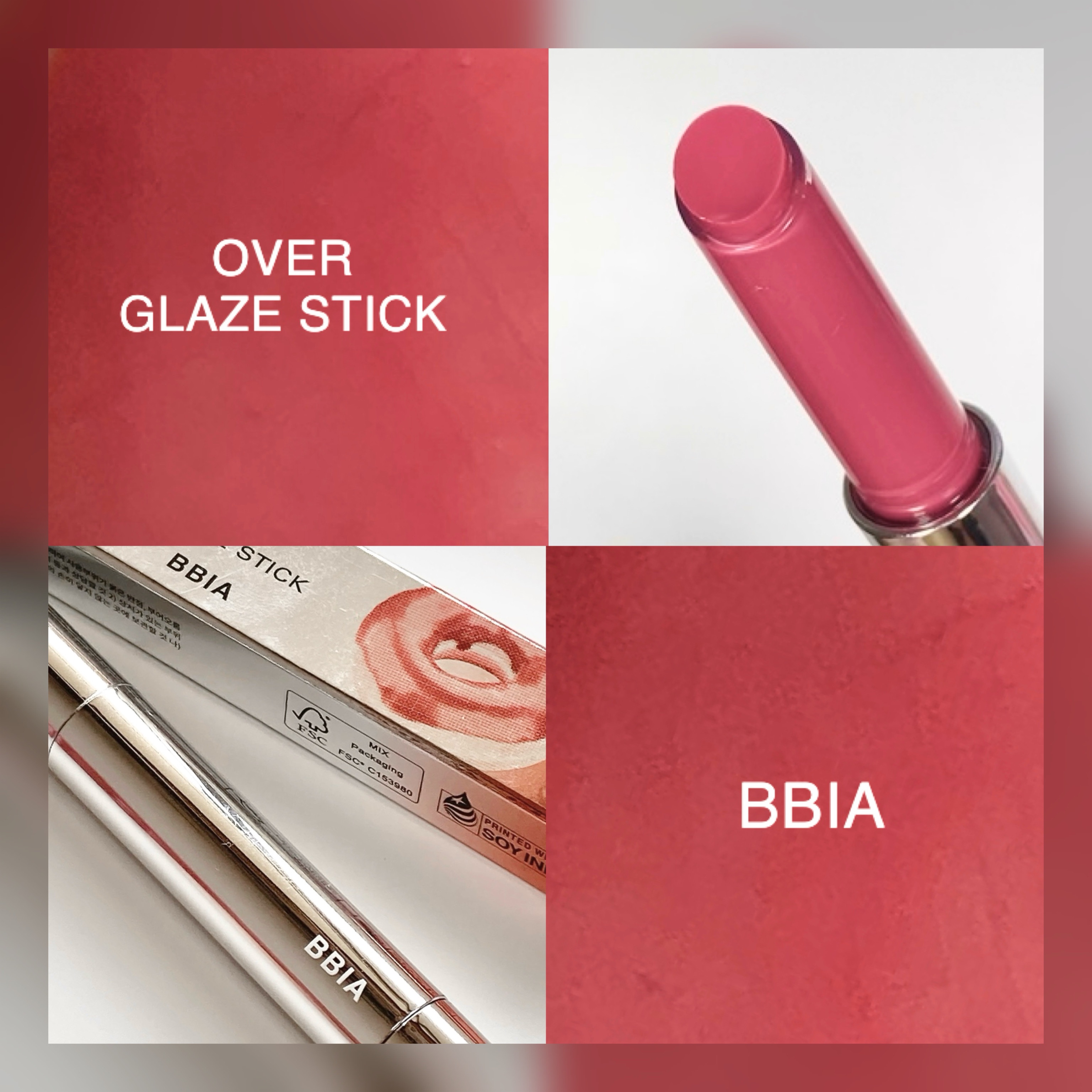 オーバーグレイズスティック/BBIA/口紅を使ったクチコミ（1枚目）