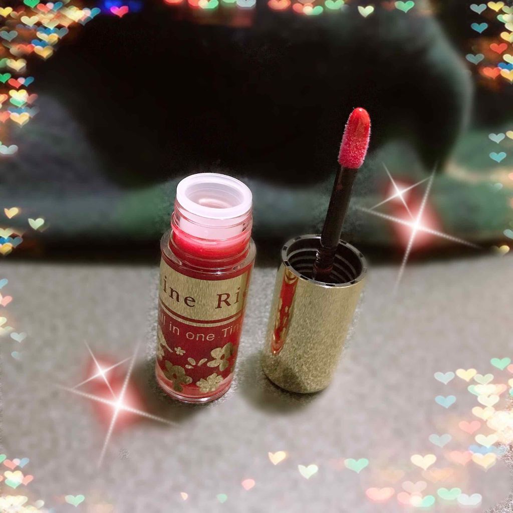 オールインワンティント 06 クランベリーレッド/シャインリッチ/リップティントを使ったクチコミ（1枚目）