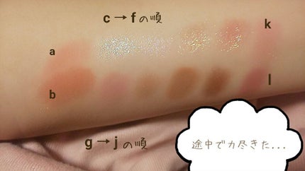 アリスドリームランドシリーズ 12色アイシャドウパレット(ZEESEA×大英博物館)/ZEESEA/アイシャドウパレットを使ったクチコミ(3枚目)