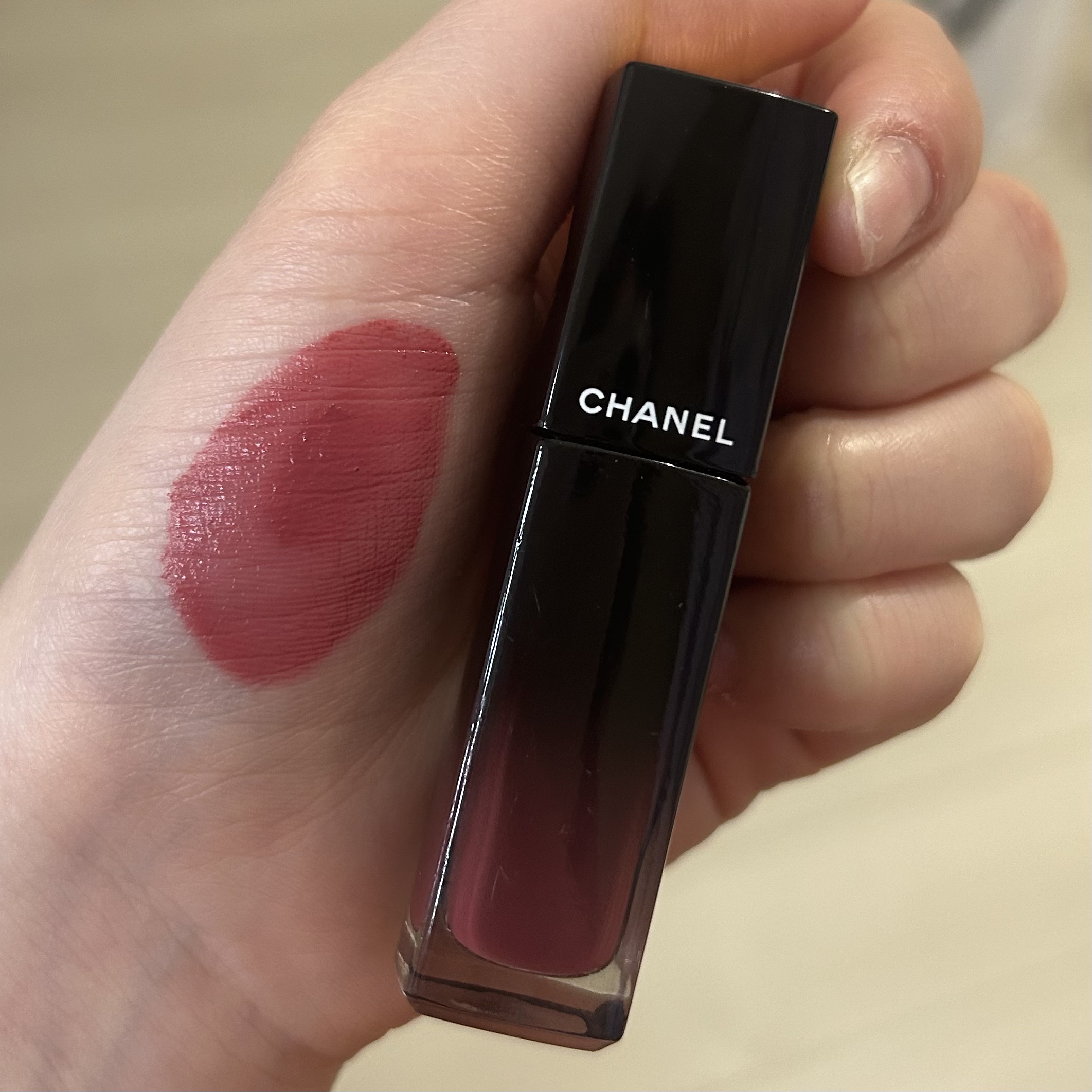 ルージュ アリュール ラック/CHANEL/口紅を使ったクチコミ（3枚目）