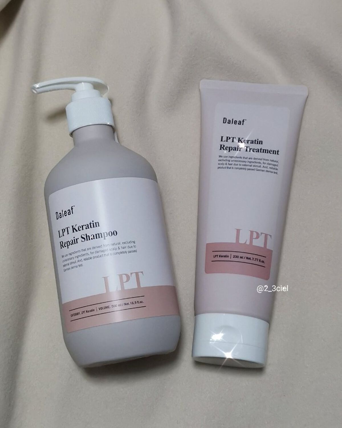 LPTケラチンリペアトリートメント/Daleaf/洗い流すヘアトリートメントを使ったクチコミ（2枚目）