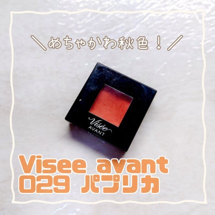 ヴィセ アヴァン シングルアイカラー 029 PAPRIKA/Visée/単色アイシャドウの画像