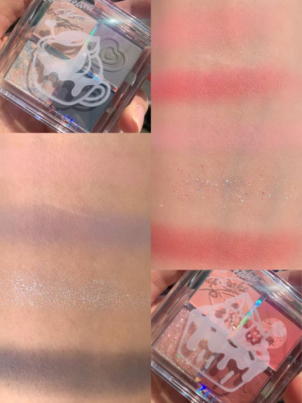 ZEESEAデザートコレクション4カラーアイシャドウパレット/ZEESEA/アイシャドウパレットを使ったクチコミ(2枚目)