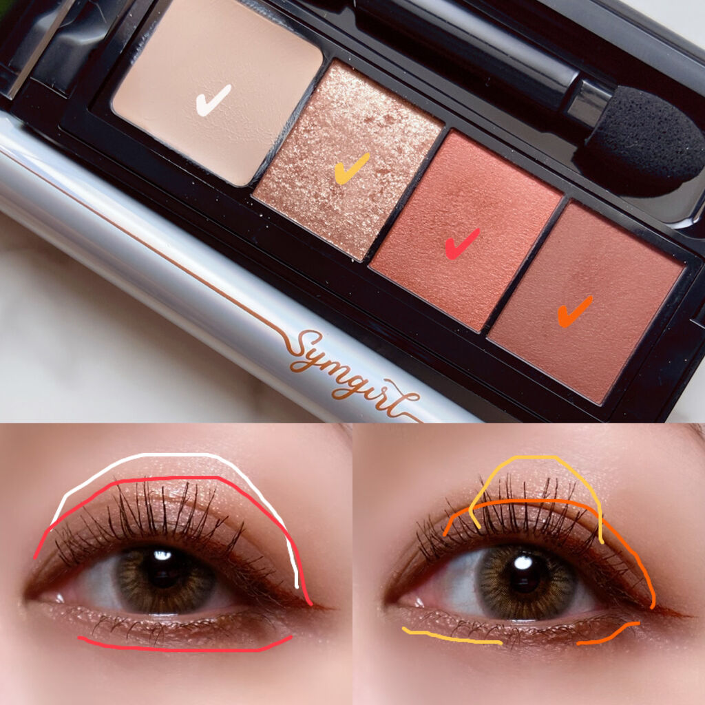 シムガール リキッドアイライナー/Symgirl/リキッドアイライナーを使ったクチコミ（3枚目）