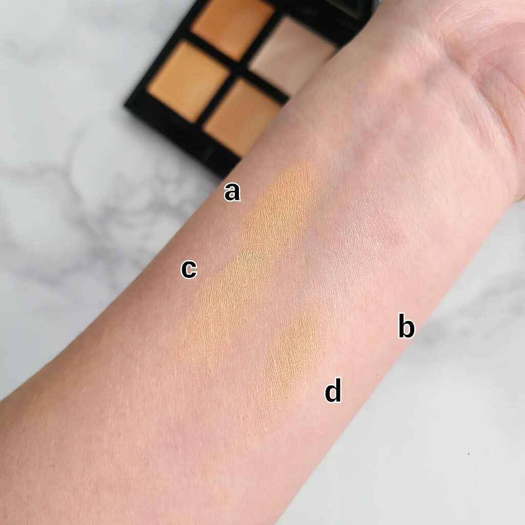 スキンリフレクト　フレッシュ コンシーラー 002 Beige/ADDICTION/パレットコンシーラーを使ったクチコミ（3枚目）