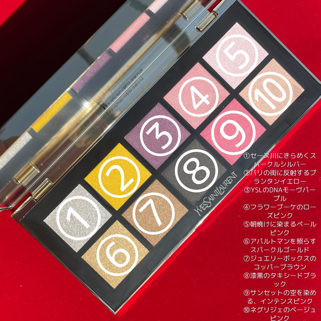 クチュール カラー クラッチ/YVES SAINT LAURENT BEAUTE/アイシャドウパレットを使ったクチコミ（3枚目）
