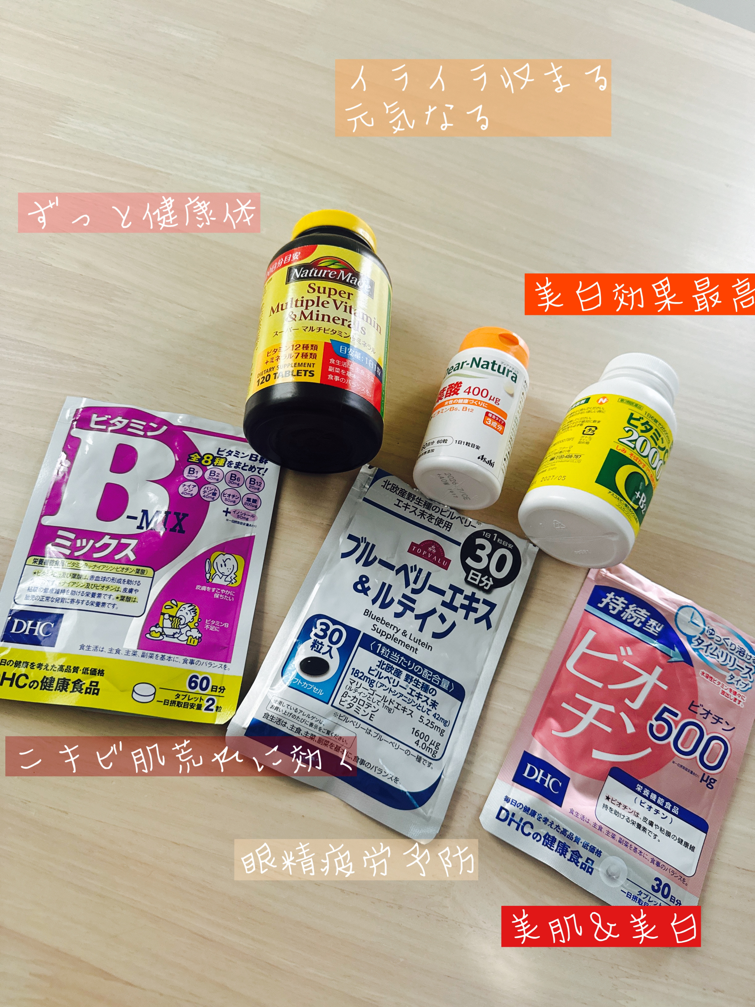 DHC ビタミンBミックス 30日分/DHC/美容サプリメントを使ったクチコミ（2枚目）