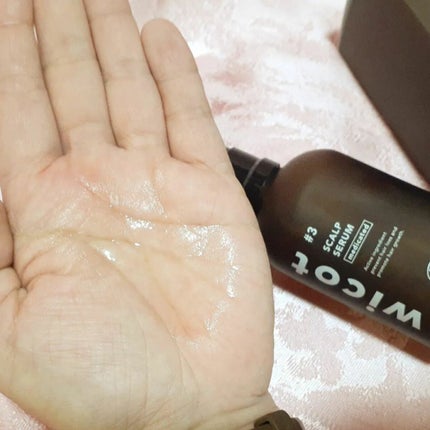 薬用スカルプセラム/wicot/頭皮ローションを使ったクチコミ(4枚目)