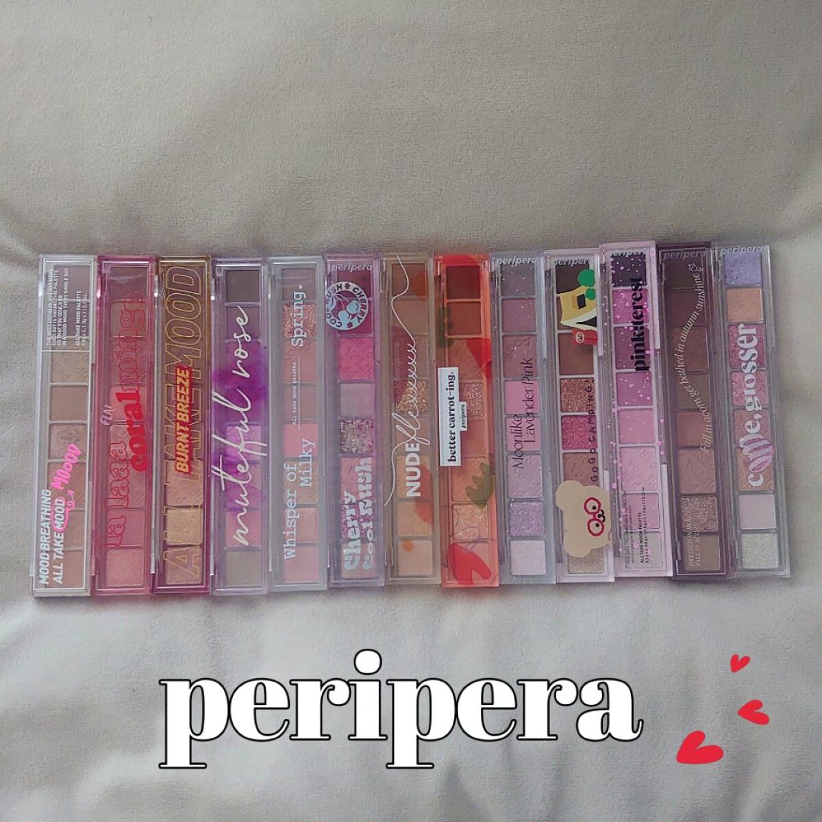 オール テイク ムード パレット(24AD)/PERIPERA/アイシャドウパレットを使ったクチコミ（1枚目）