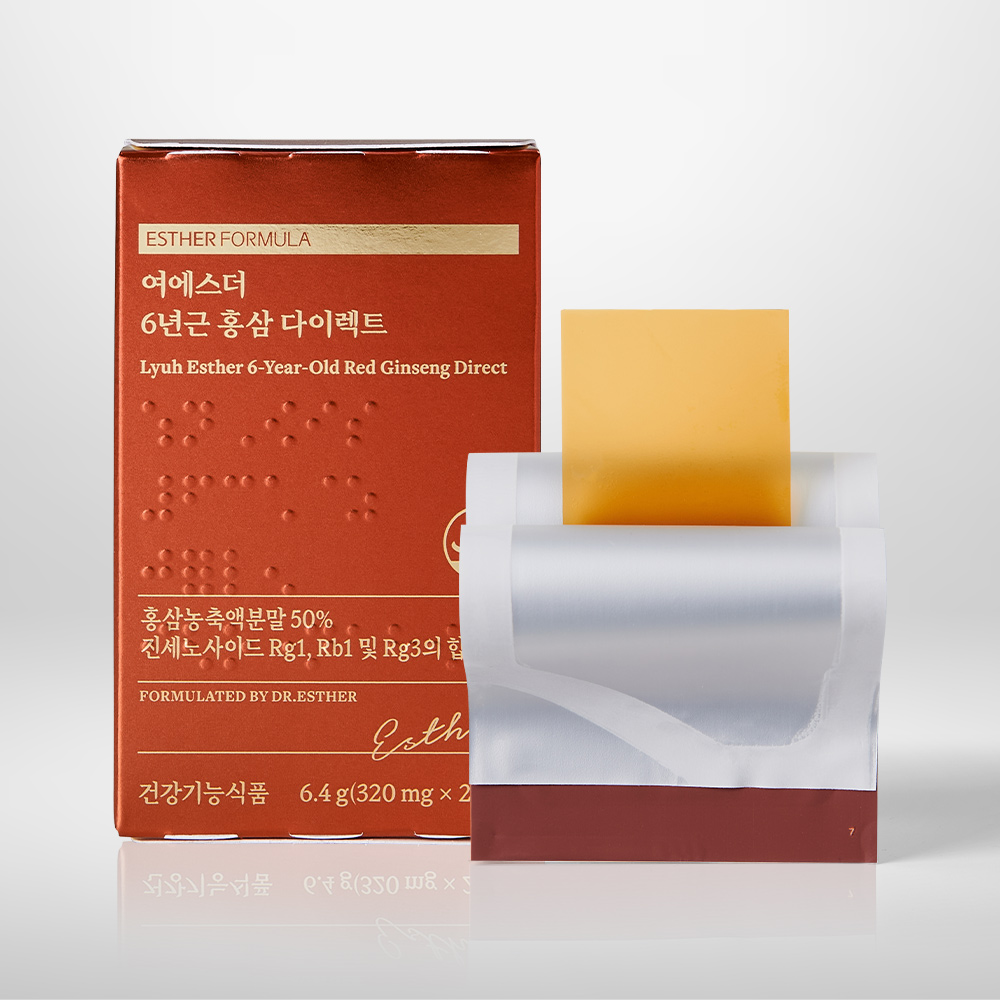 ESTHER FORMULA ヨエスター6年根紅参ダイレクト