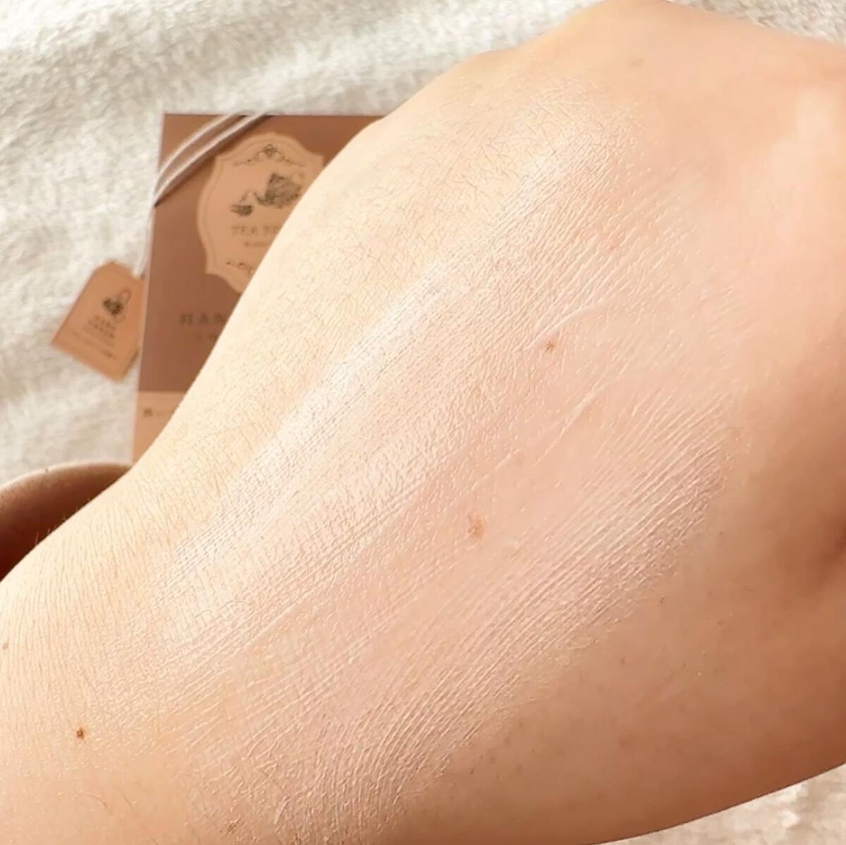 ティータイム ハンドクリーム ブラックティーの香り/BIBIDAY/ハンドクリームを使ったクチコミ(8枚目)