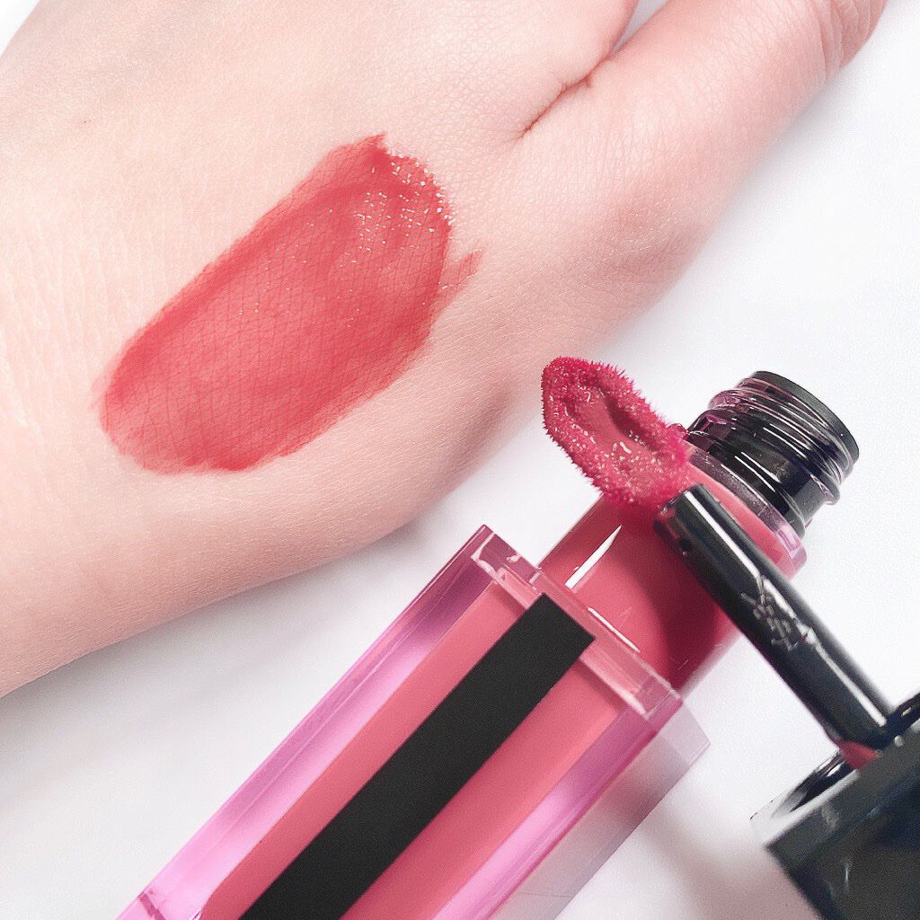 ルージュ ピュールクチュール ヴェルニ ウォーターステイン/YVES SAINT LAURENT BEAUTE/口紅を使ったクチコミ(4枚目)