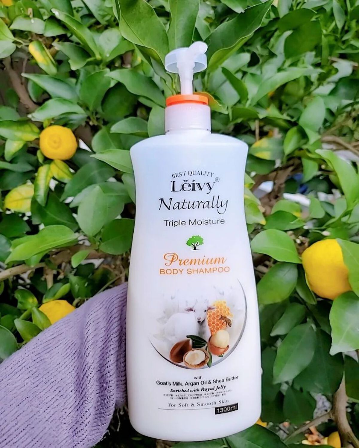 レイヴィープレミアムボディシャンプー ローヤルゼリー/Leivy/ボディソープを使ったクチコミ（1枚目）