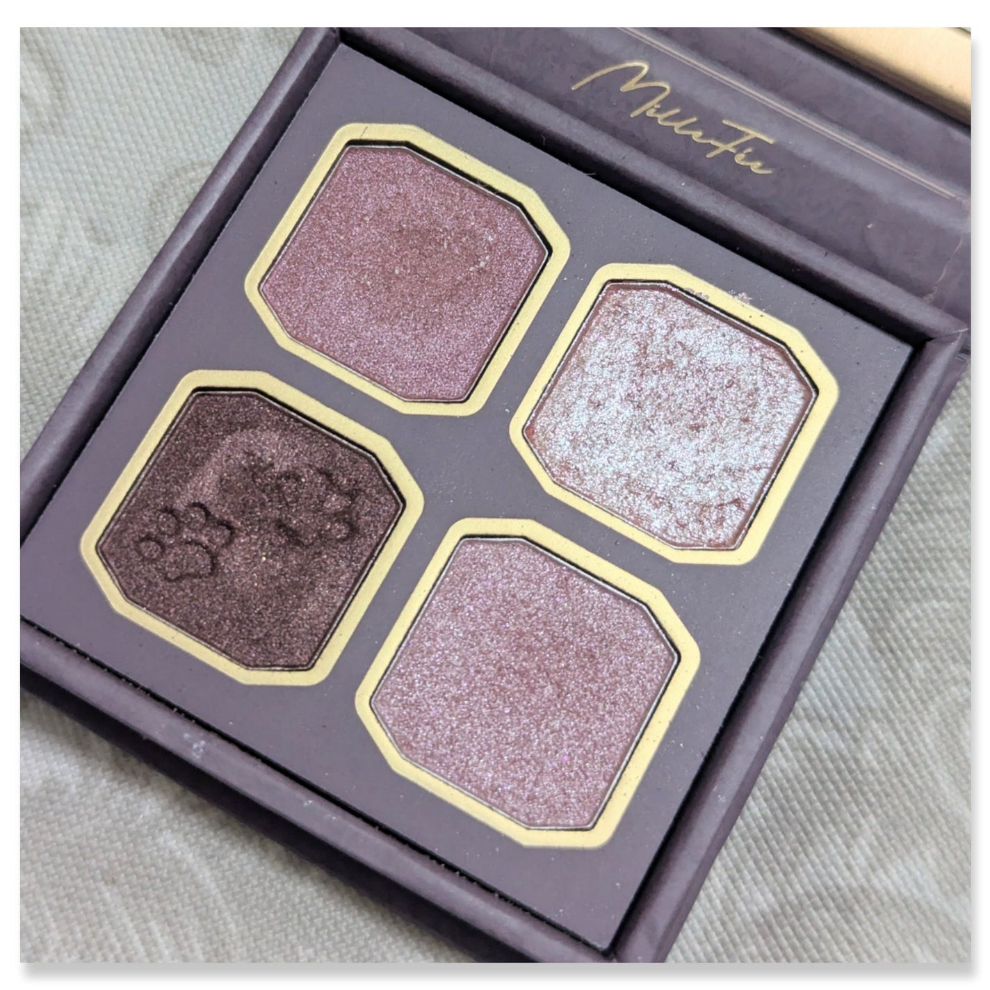 マイキティアイパレット/MilleFée/アイシャドウパレットを使ったクチコミ(3枚目)