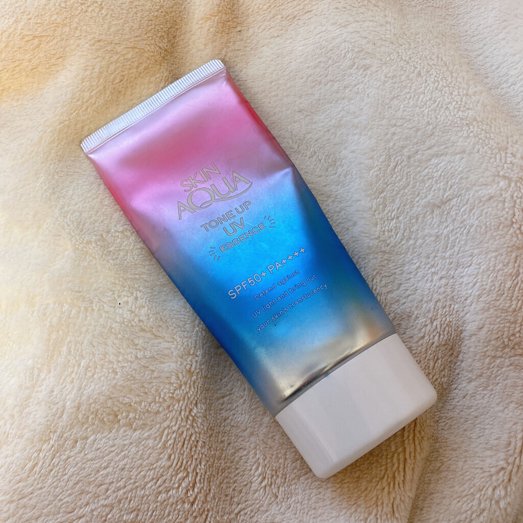 スキンアクア トーンアップUVエッセンス/スキンアクア/日焼け止めクリームを使ったクチコミ（2枚目）