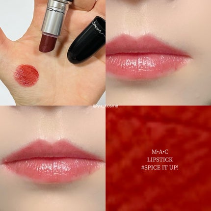 リップスティック/M・A・C/口紅を使ったクチコミ(4枚目)