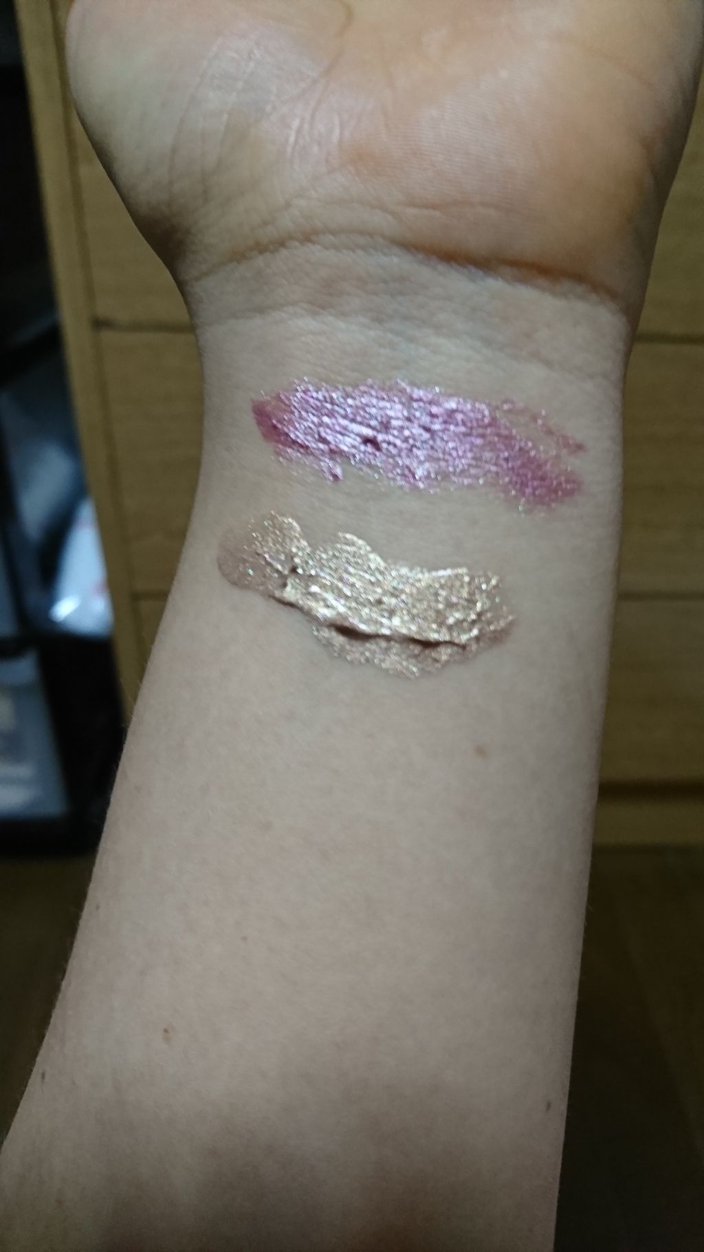 MP ジェム アイグロス/セリア/ジェル・クリームアイシャドウを使ったクチコミ（2枚目）