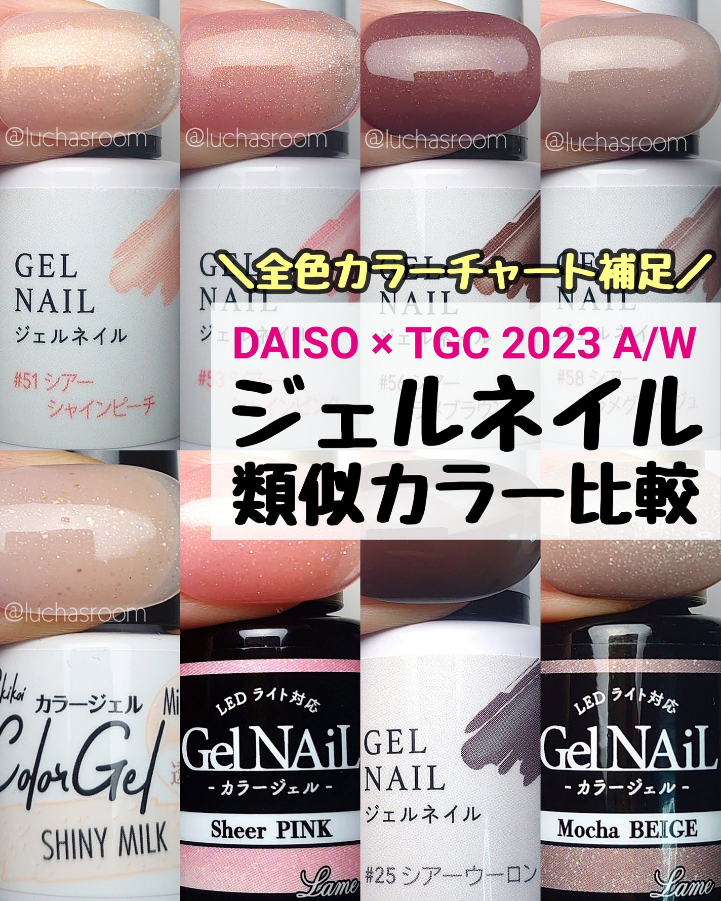 ジェルネイル(ライト対応)/セリア/ジェルネイルを使ったクチコミ(1枚目)