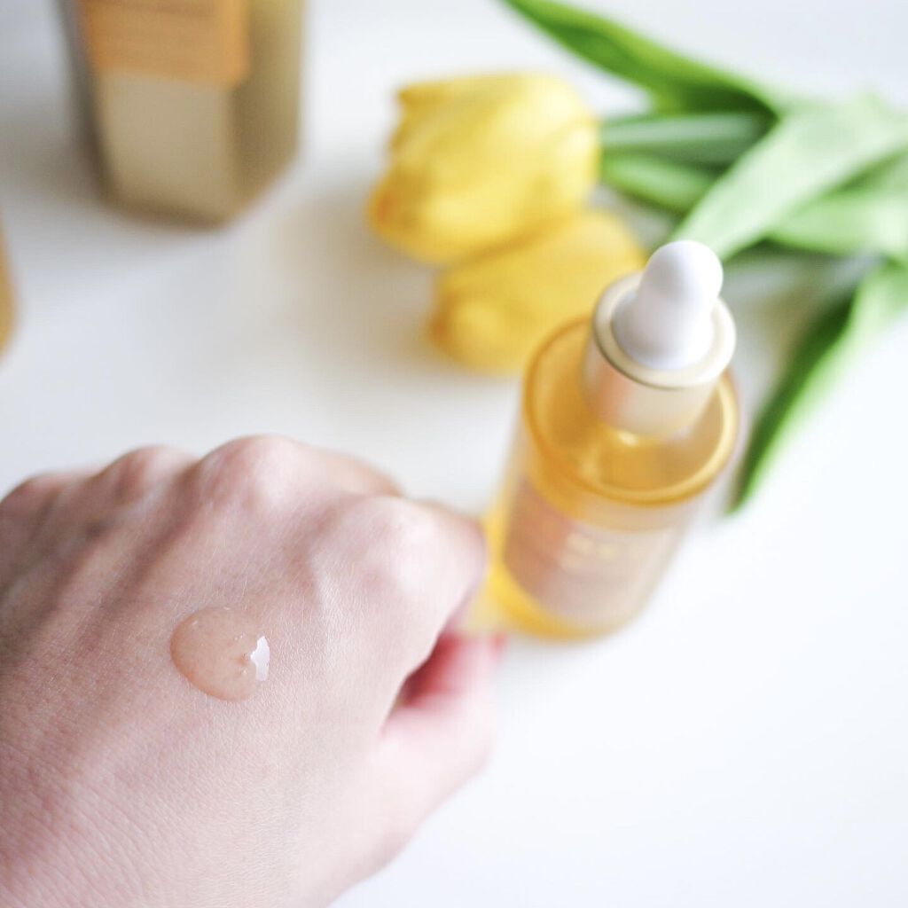 ハニープロポリスアンプル/HOLIKA HOLIKA/美容液を使ったクチコミ（3枚目）