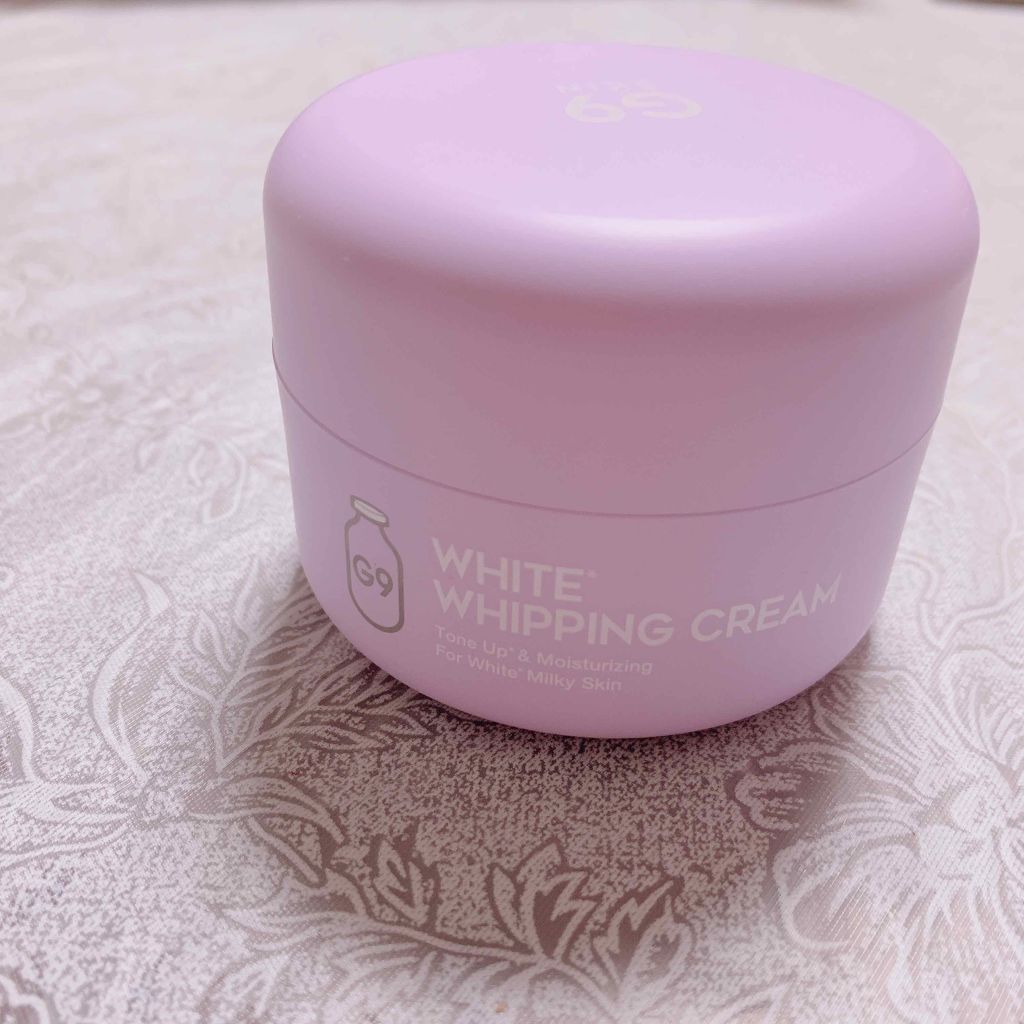 WHITE WHIPPING CREAM(ウユクリーム)/G9SKIN/化粧下地を使ったクチコミ（2枚目）