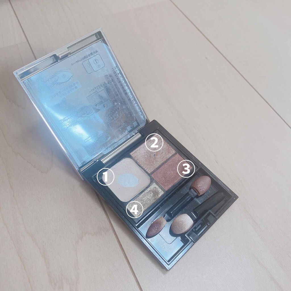 ドラマティックスタイリングアイズD/マキアージュ/アイシャドウパレットを使ったクチコミ(1枚目)
