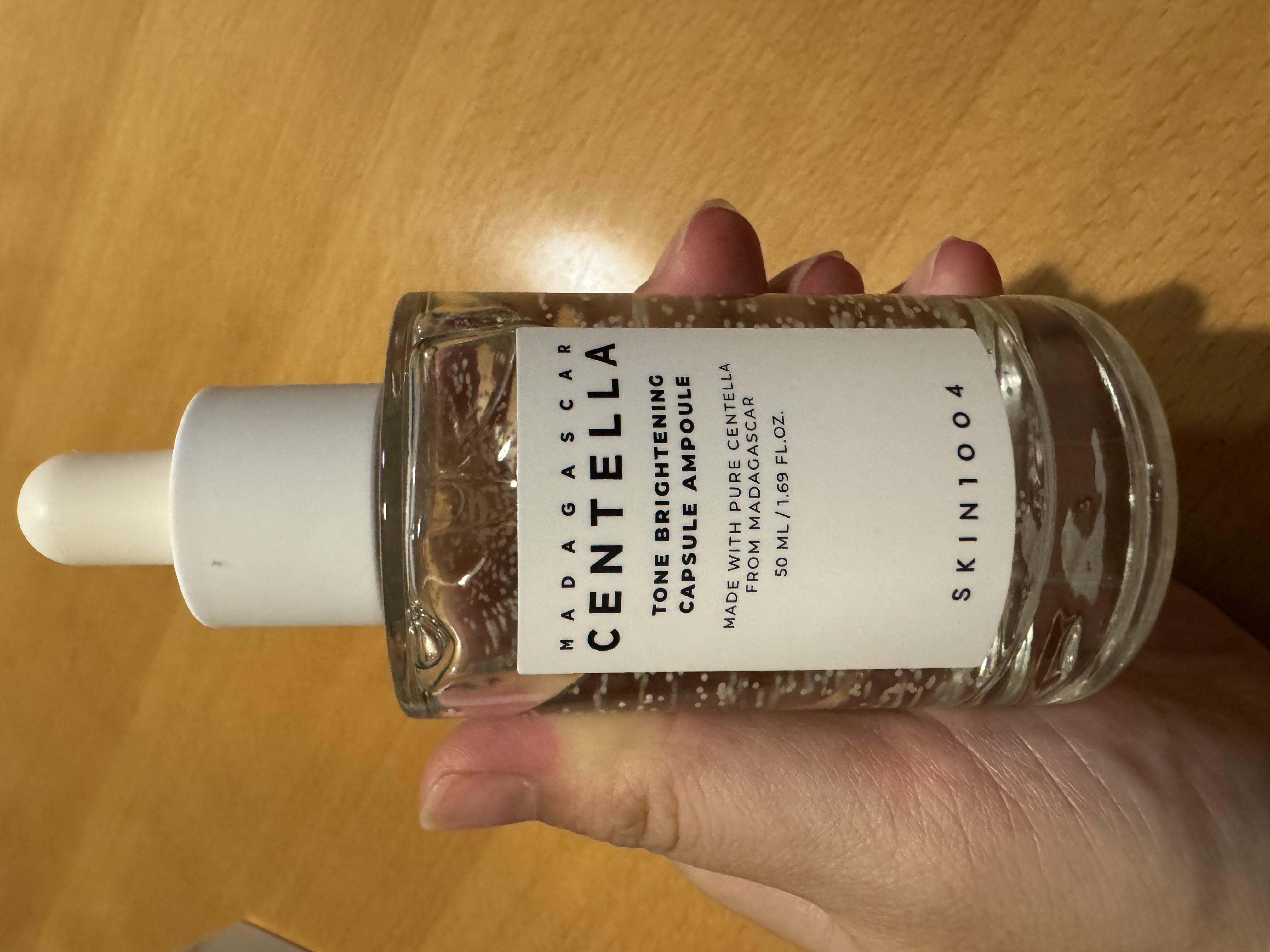 トーンブライトニング カプセルアンプル/SKIN1004/美容液を使ったクチコミ（1枚目）