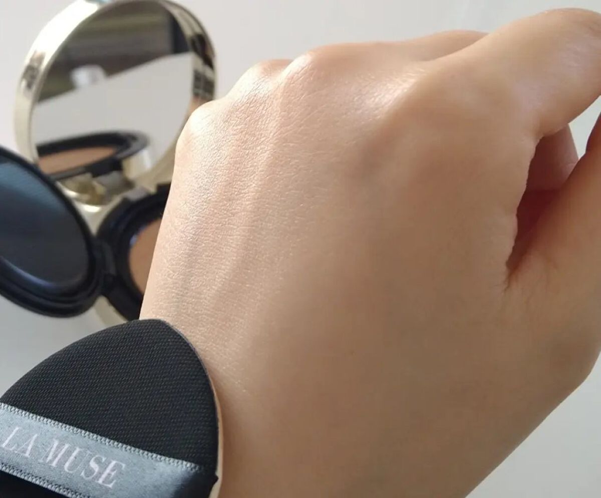 CORRECT CARE COMPLETE CC CUSHION/ラミューズ/クッションファンデーションを使ったクチコミ（3枚目）