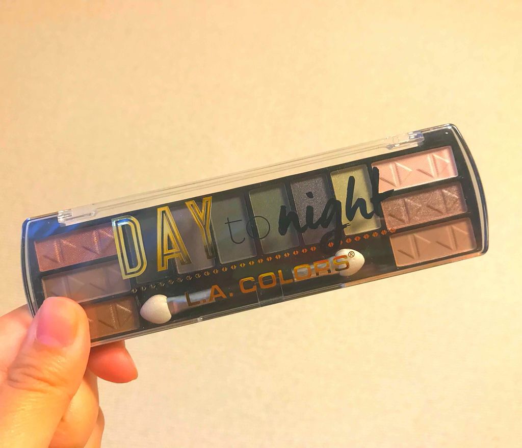 デイトゥナイト 12 カラーアイシャドウ/L.A.COLORS/アイシャドウパレットを使ったクチコミ（1枚目）