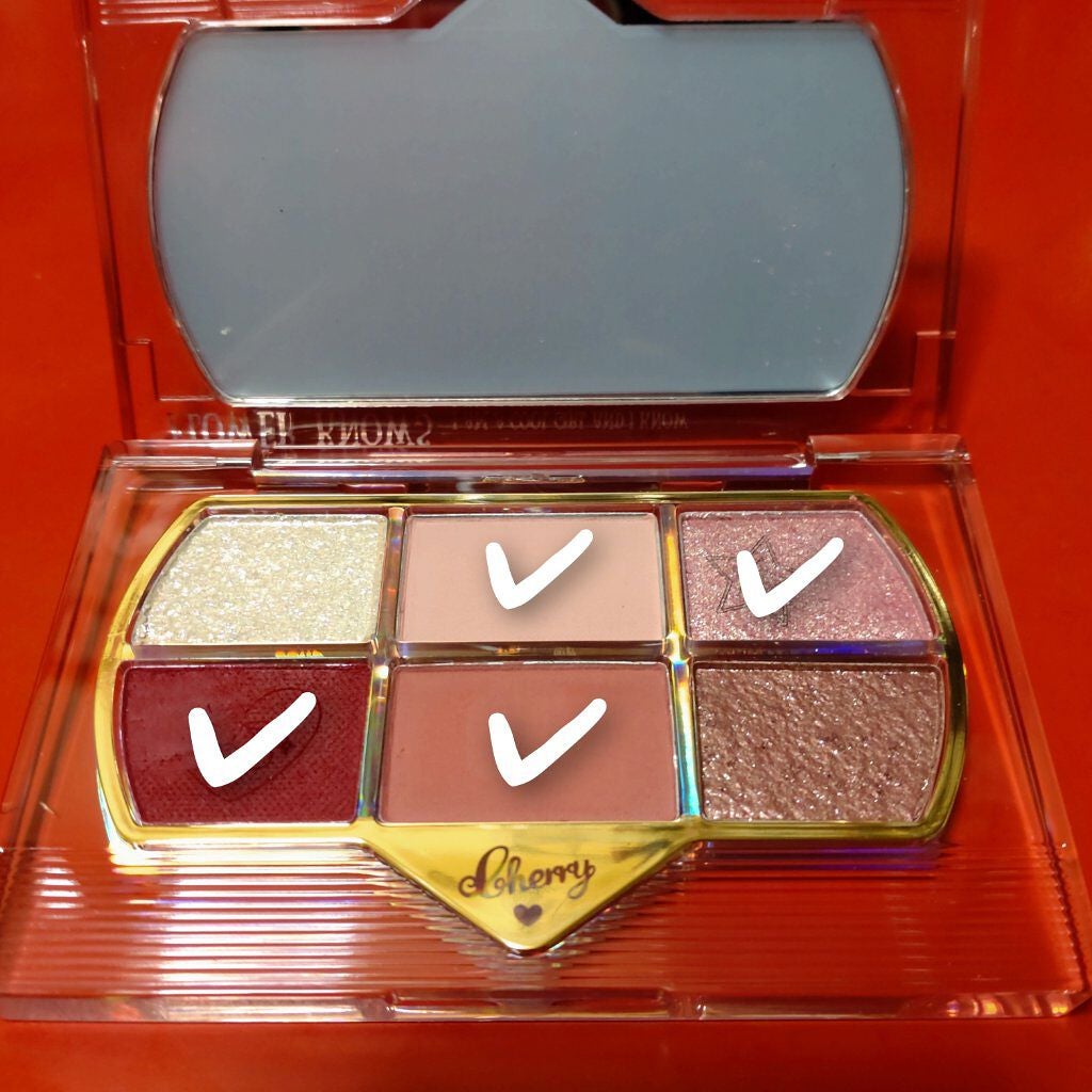 レトロマグネティック アイシャドウパレット/FlowerKnows/アイシャドウパレットを使ったクチコミ(2枚目)