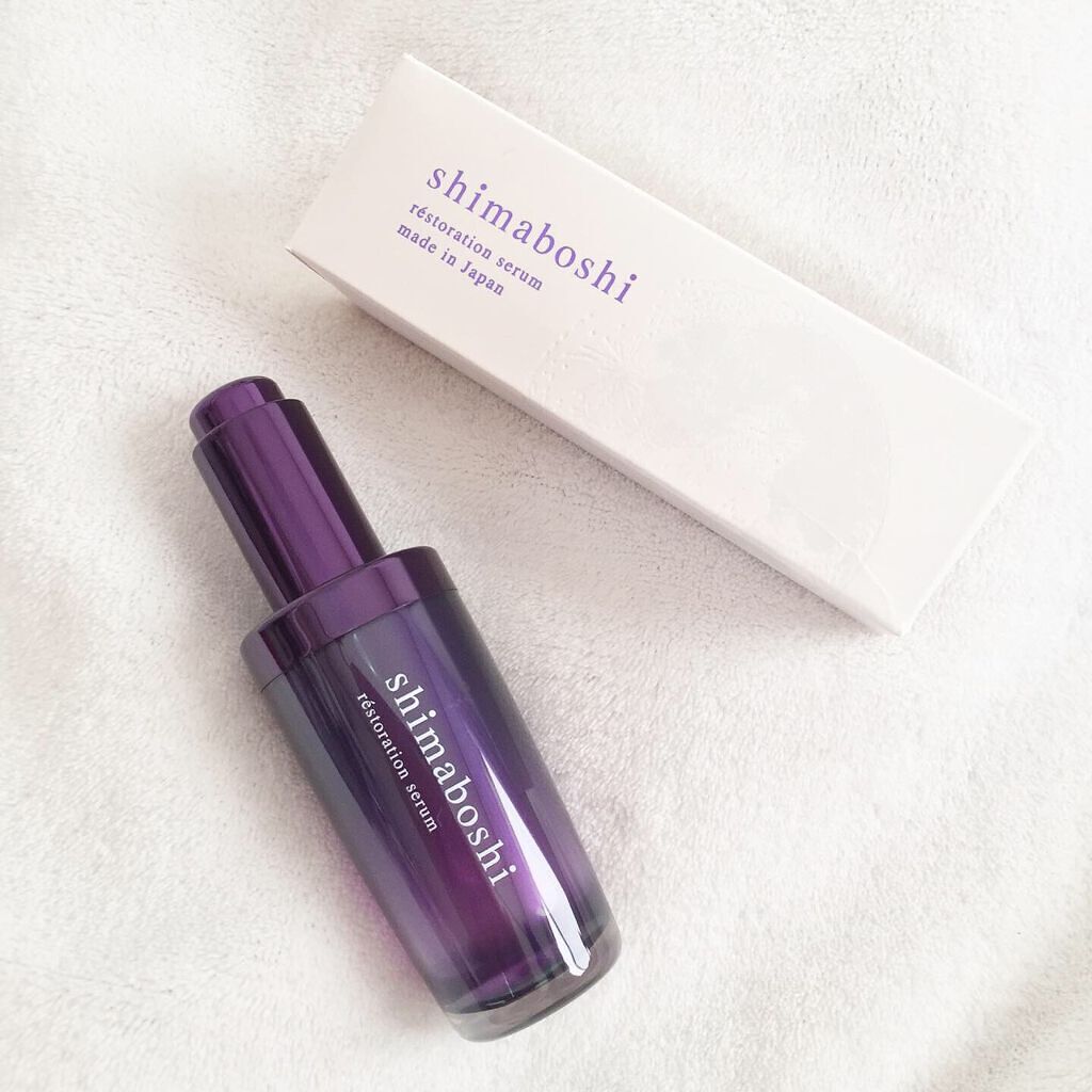レストレーションセラム/shimaboshi/ブースター・導入液を使ったクチコミ(1枚目)