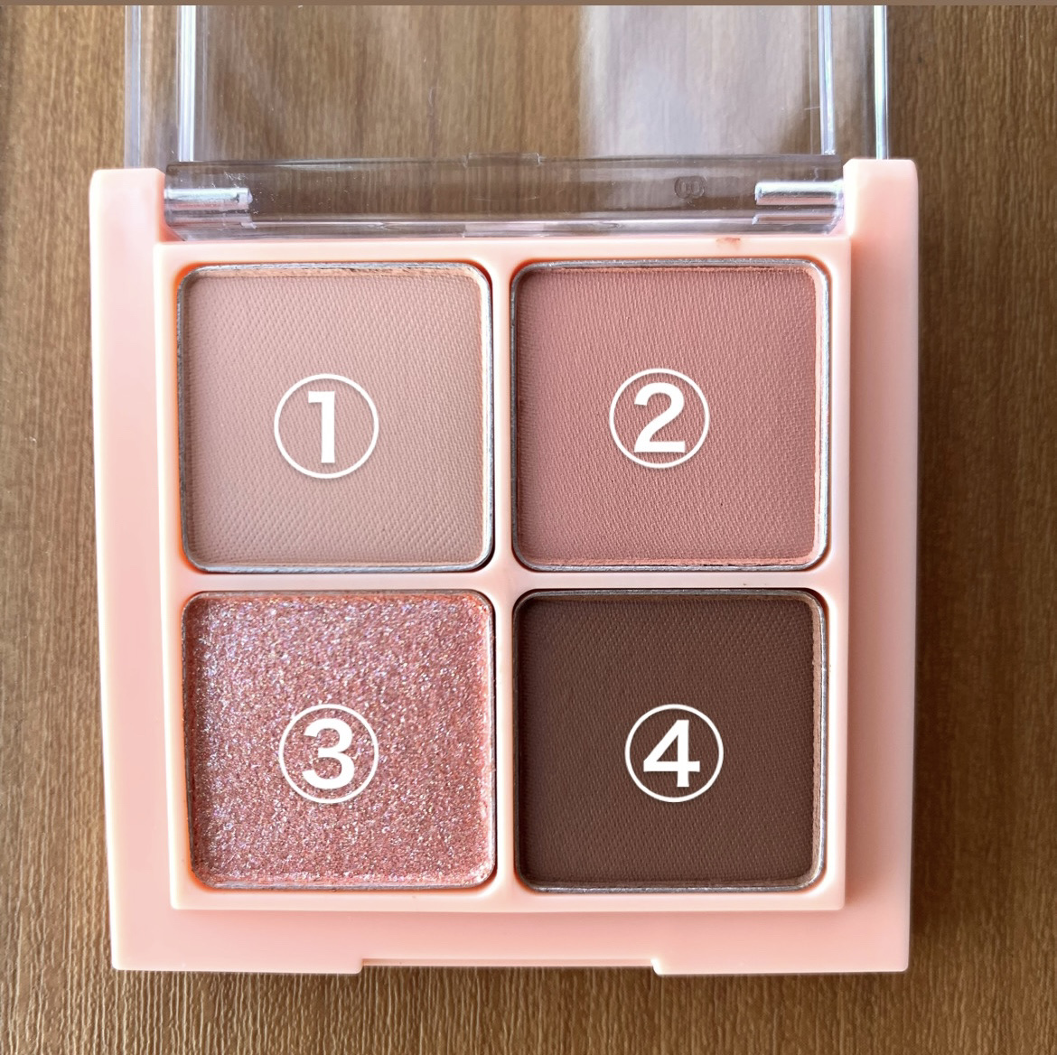 ベターザンアイズ/rom&nd/アイシャドウパレットを使ったクチコミ（2枚目）