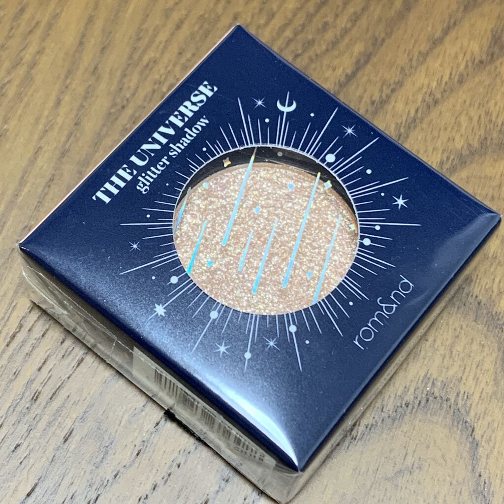 グリッター シャドウ カラー/rom&nd/グリッターを使ったクチコミ（1枚目）